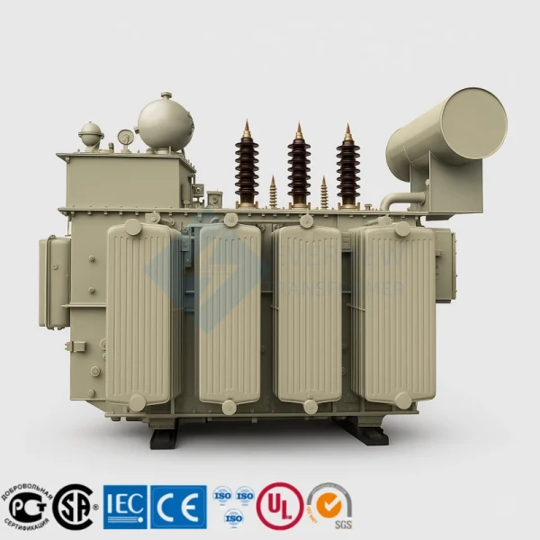 TMN-6300/110 kV ölgefüllter Leistungstransformator für Umspannwerke von chinesischem Hersteller - Lieferung nach Russland und GUS-Länder