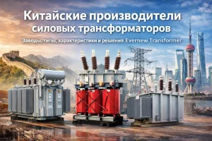 Transformadores de potência de fabricantes chineses com especificações e soluções Evernew Transformer